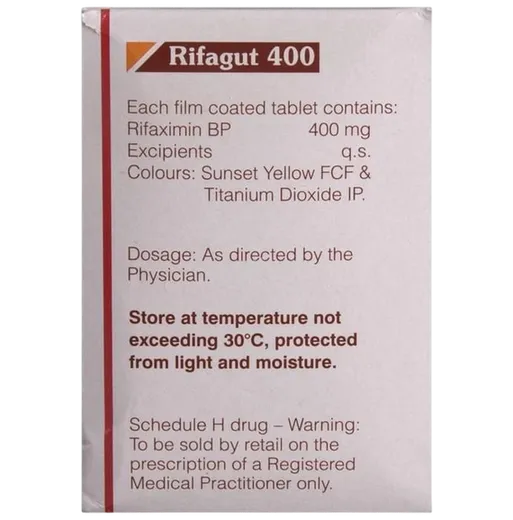 rifagut 400mg tablet 10's